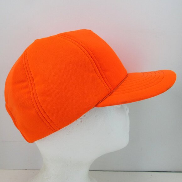 YoungAn Headwear Hunter Orange Men's Adjustable Snapback Cap Hat Made in Korea - Picture 4 of 8